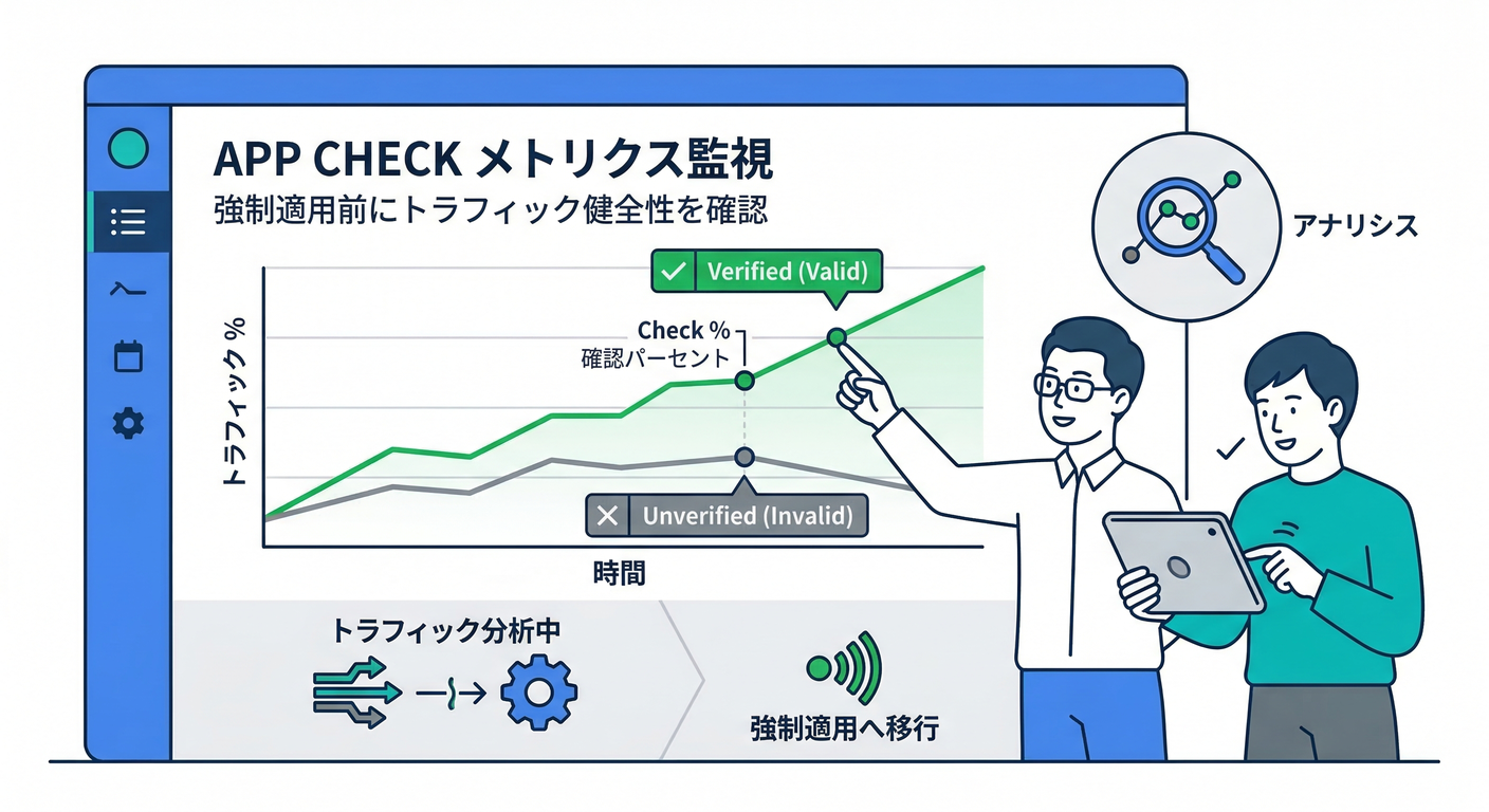 Monitoring App Check Metrics