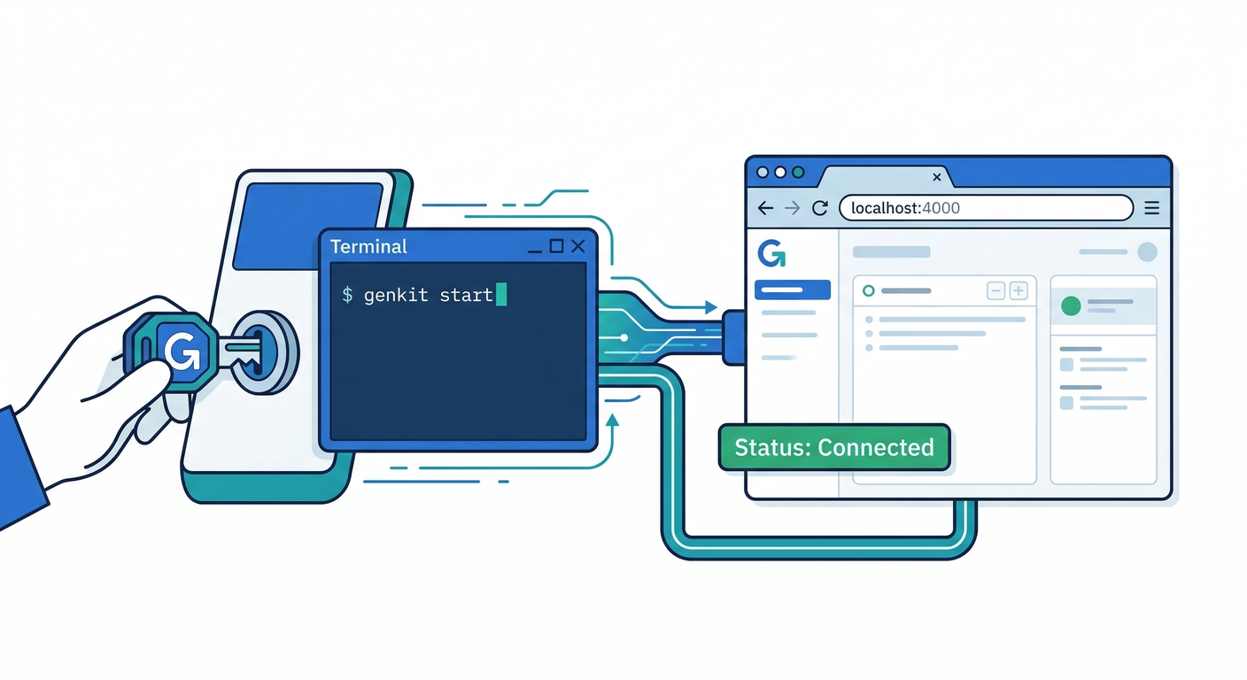 Launching Genkit Developer UI