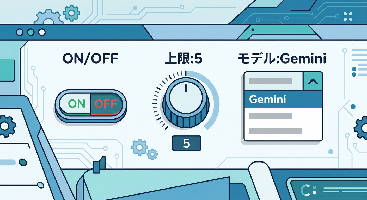 AI Parameter Dashboard