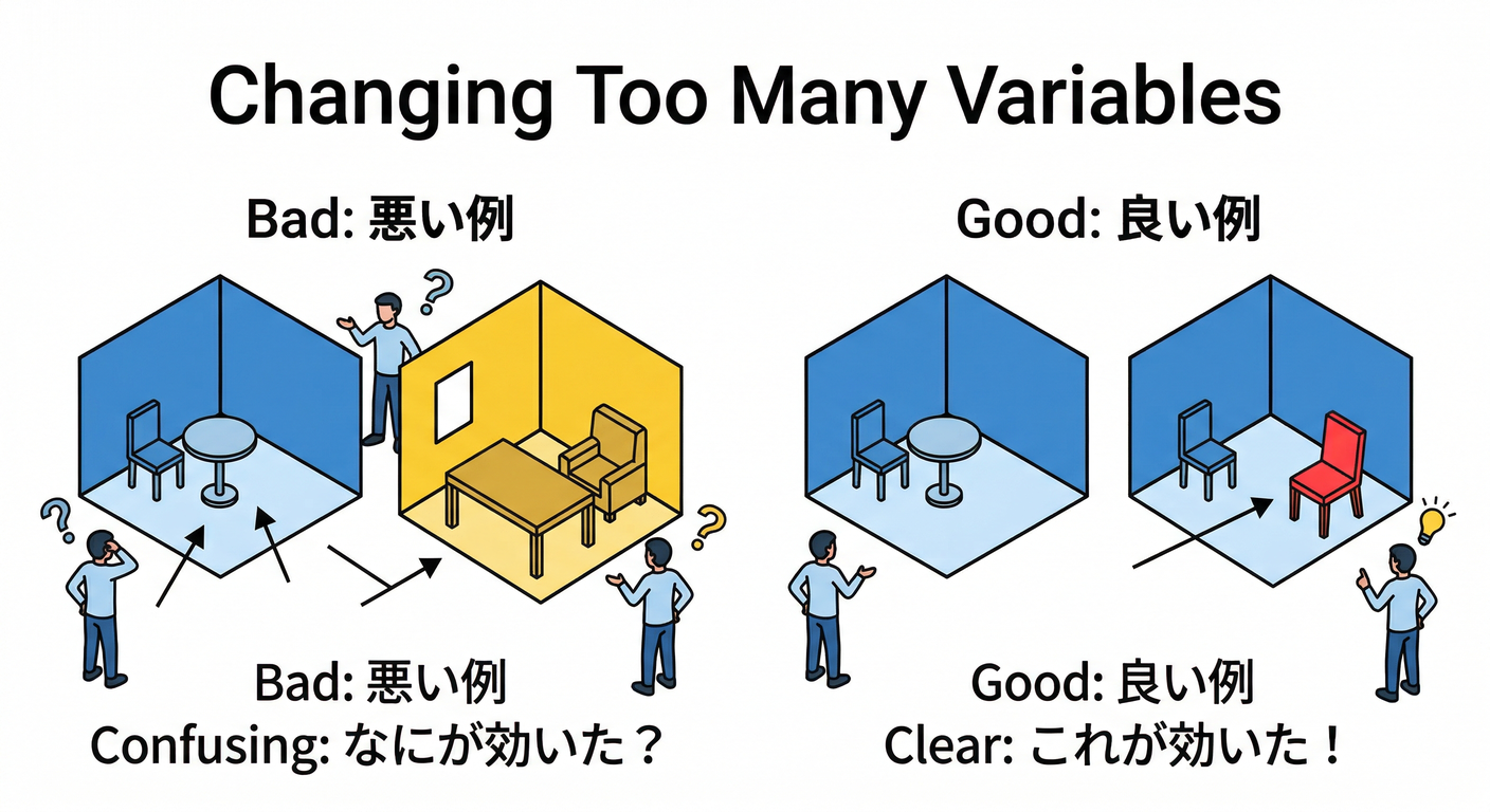 Changing Too Many Variables