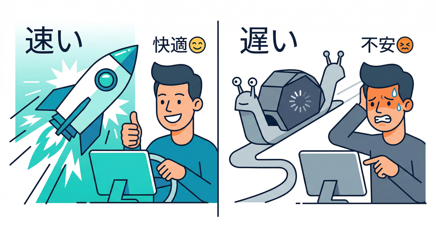 Speed vs User Feeling