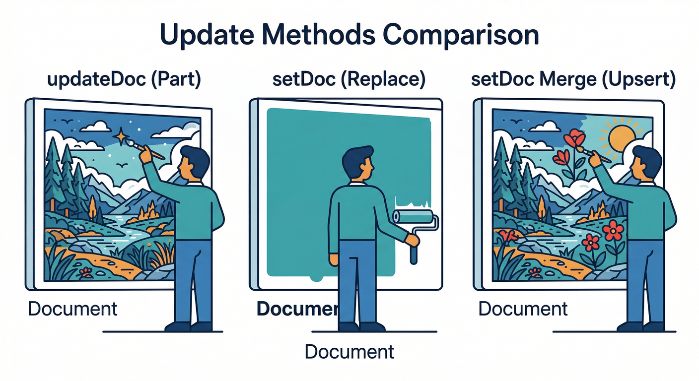Update Methods Comparison