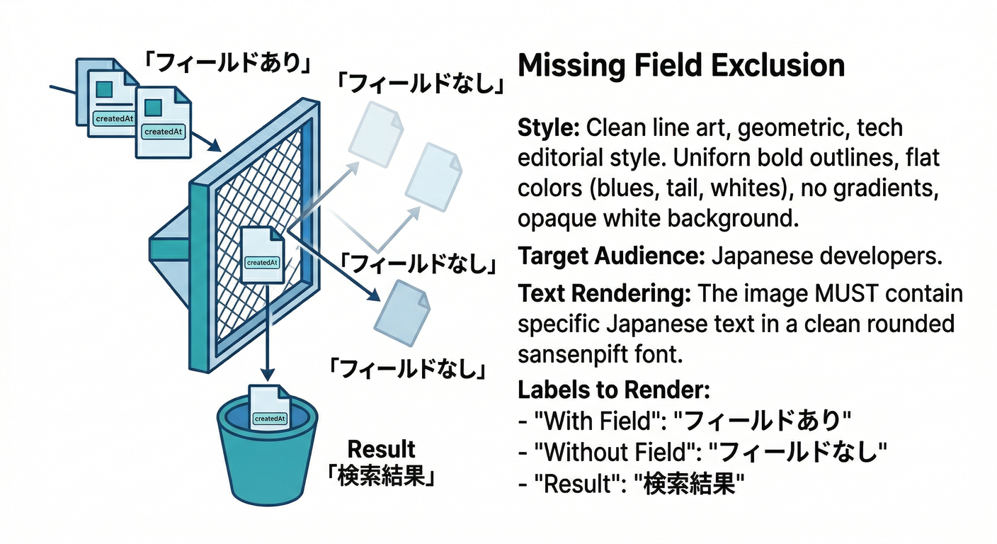 Missing Field Exclusion