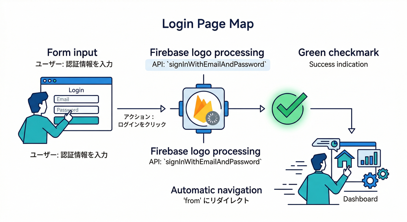 Login Page Process