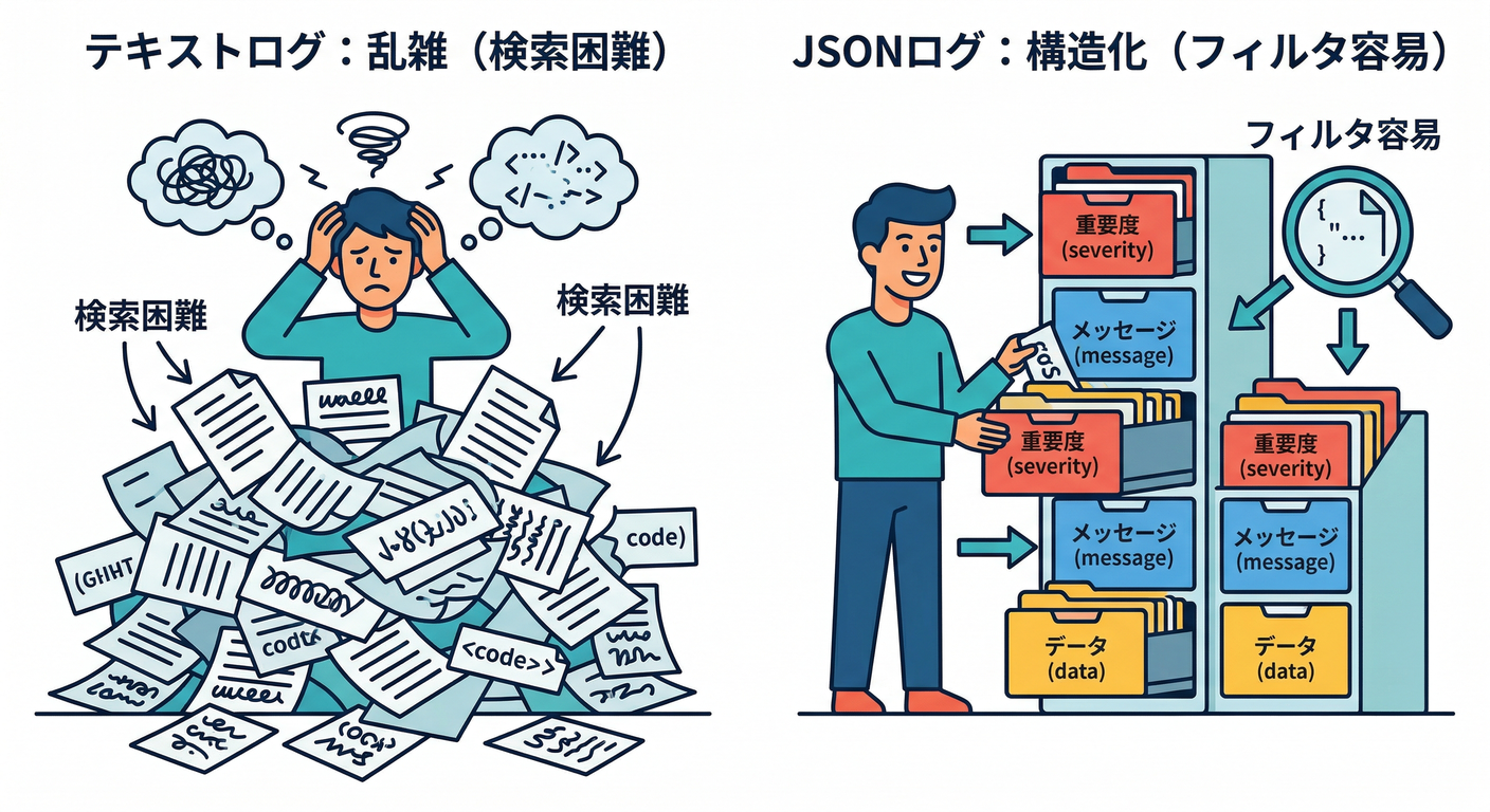 Structured JSON Logging