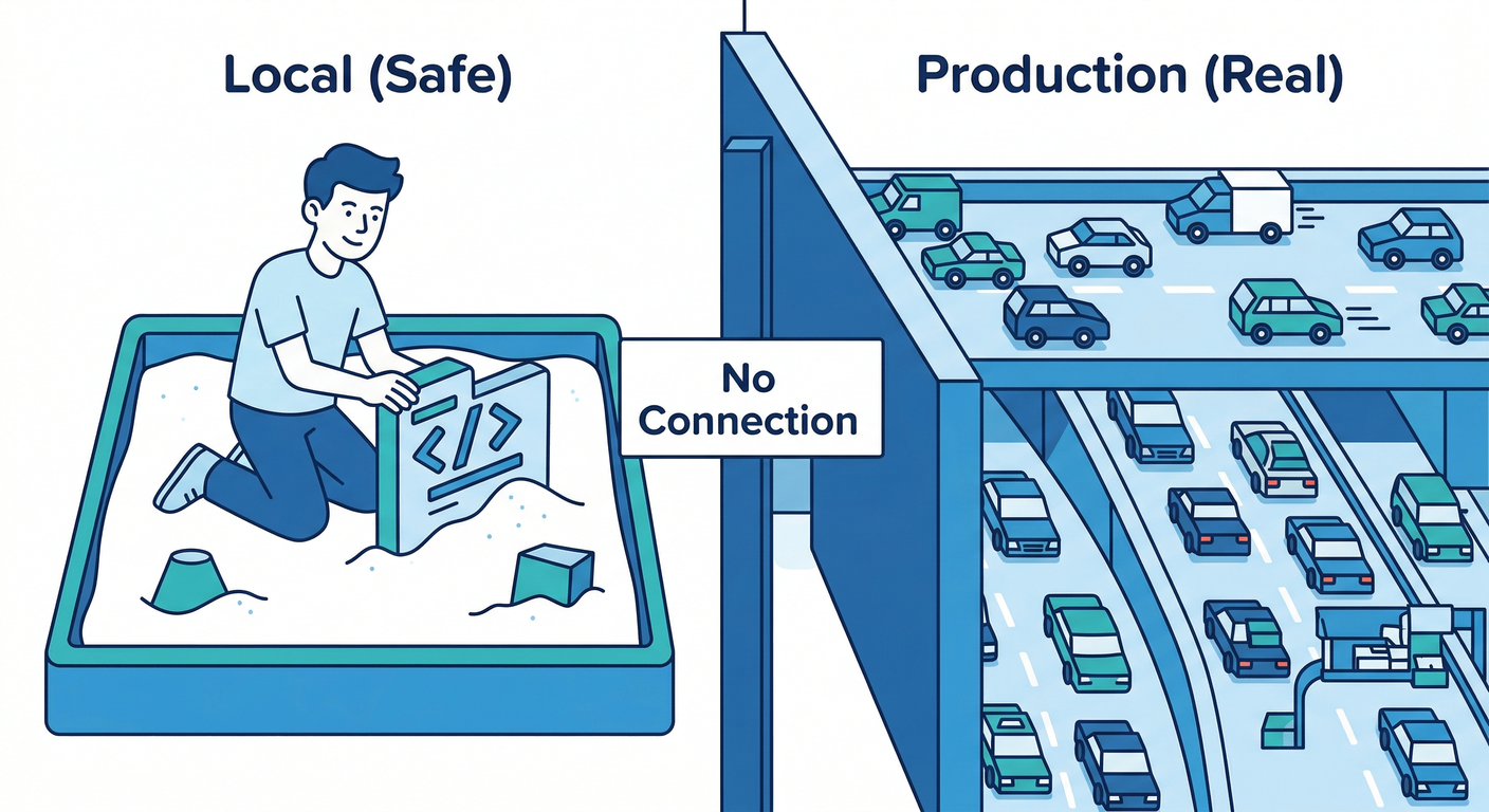 Local Emulator vs Production