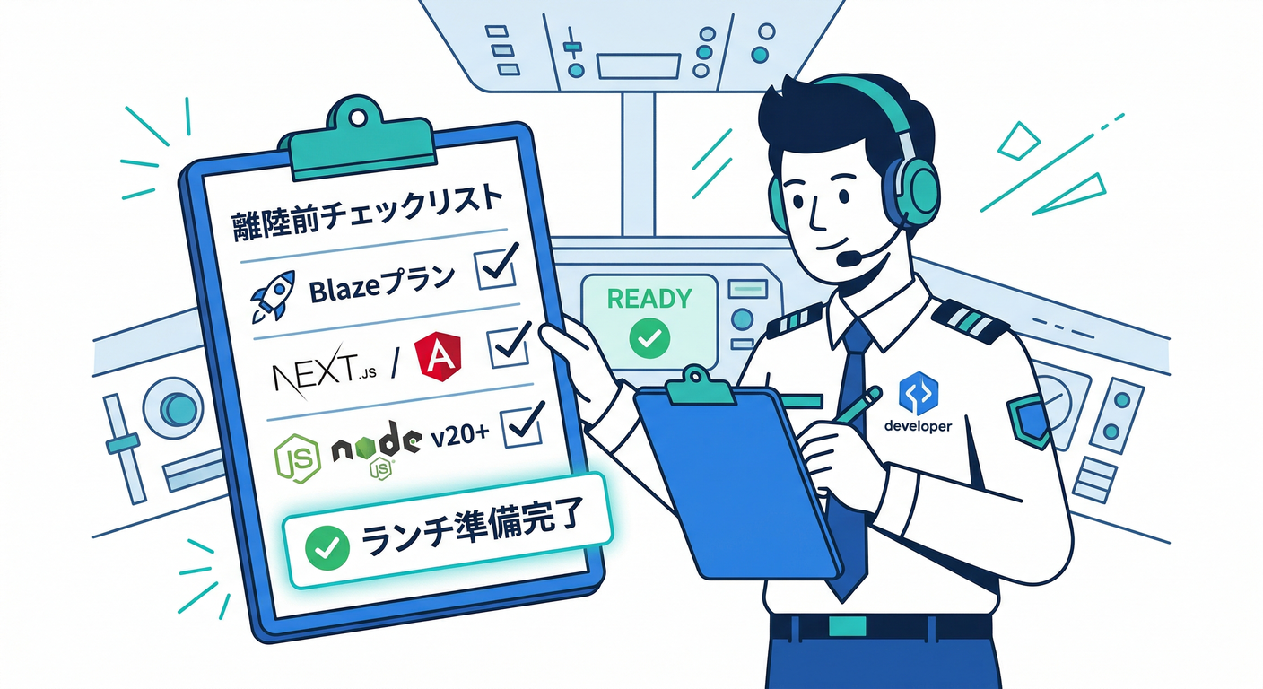 Pre-flight Checklist