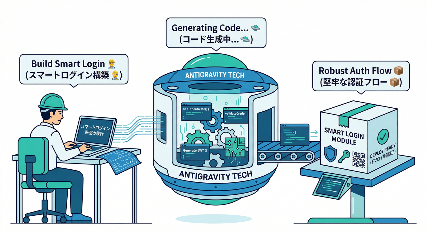 Antigravity Smart Login Mission