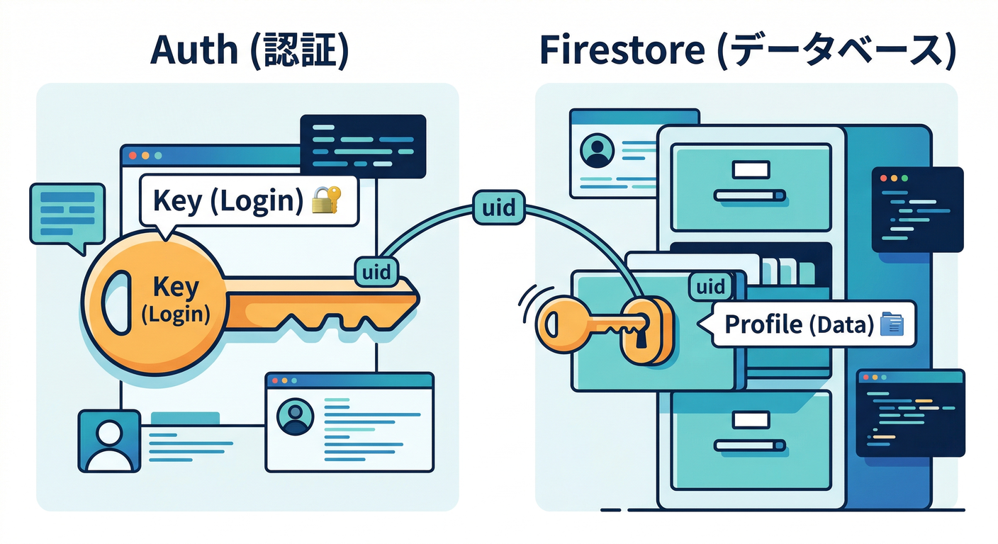 Auth vs Firestore Role