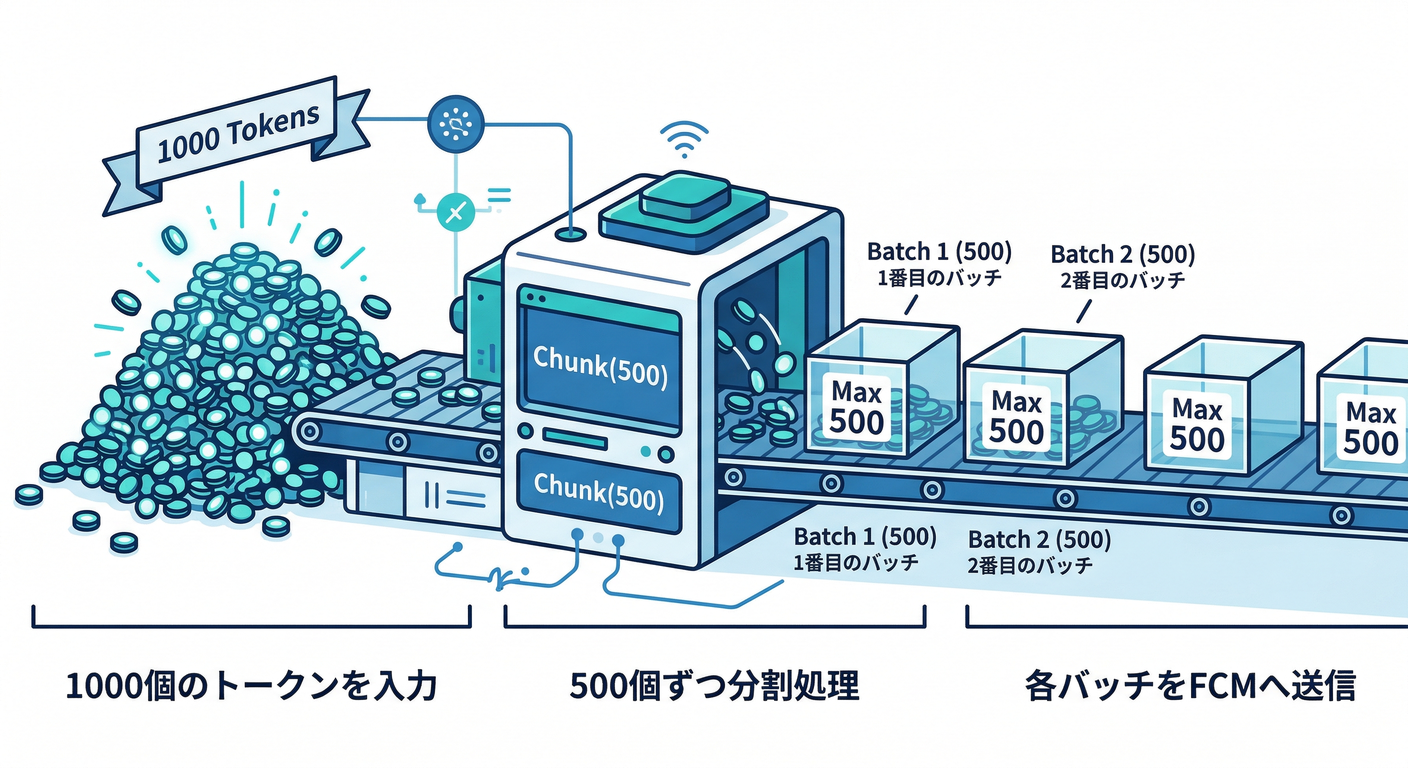 Chunking Tokens for FCM