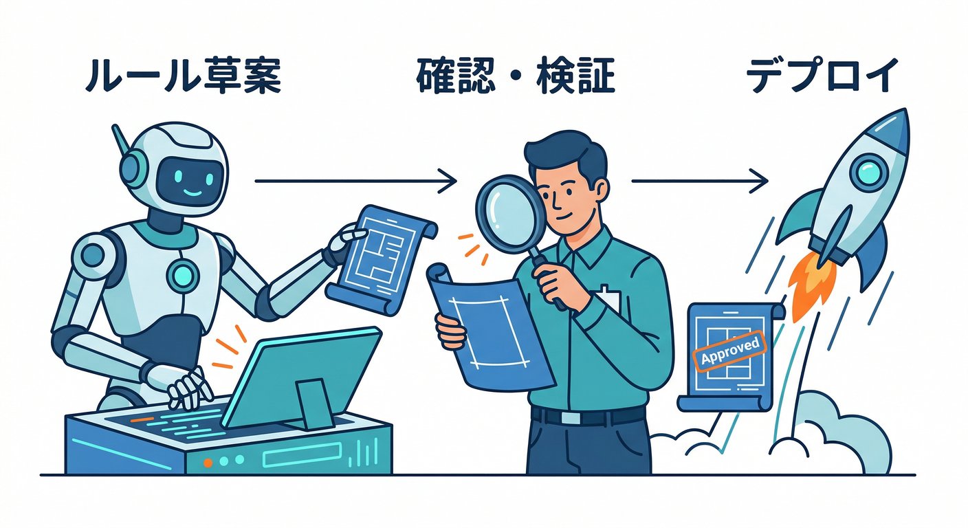 AI Rules Drafting &amp; Human Review