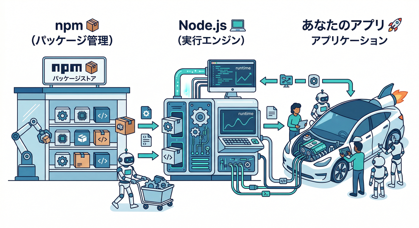 Node.js and npm Concept