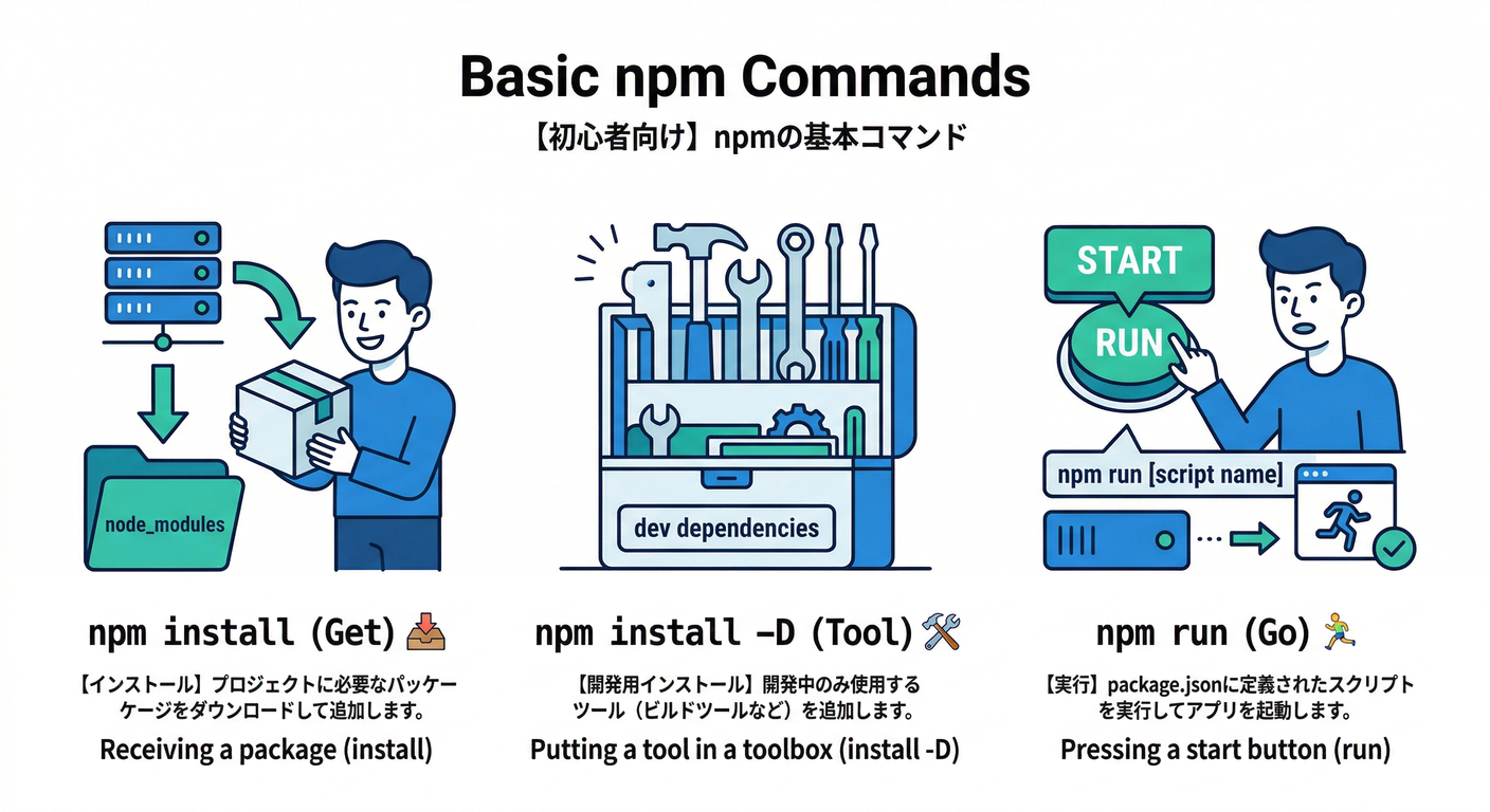 Basic npm Commands