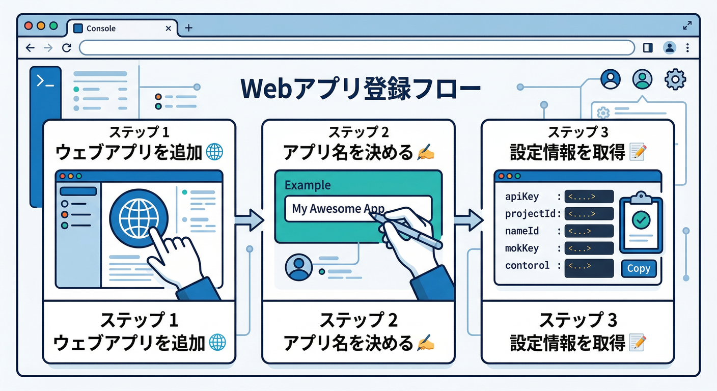 Web App Registration Flow
